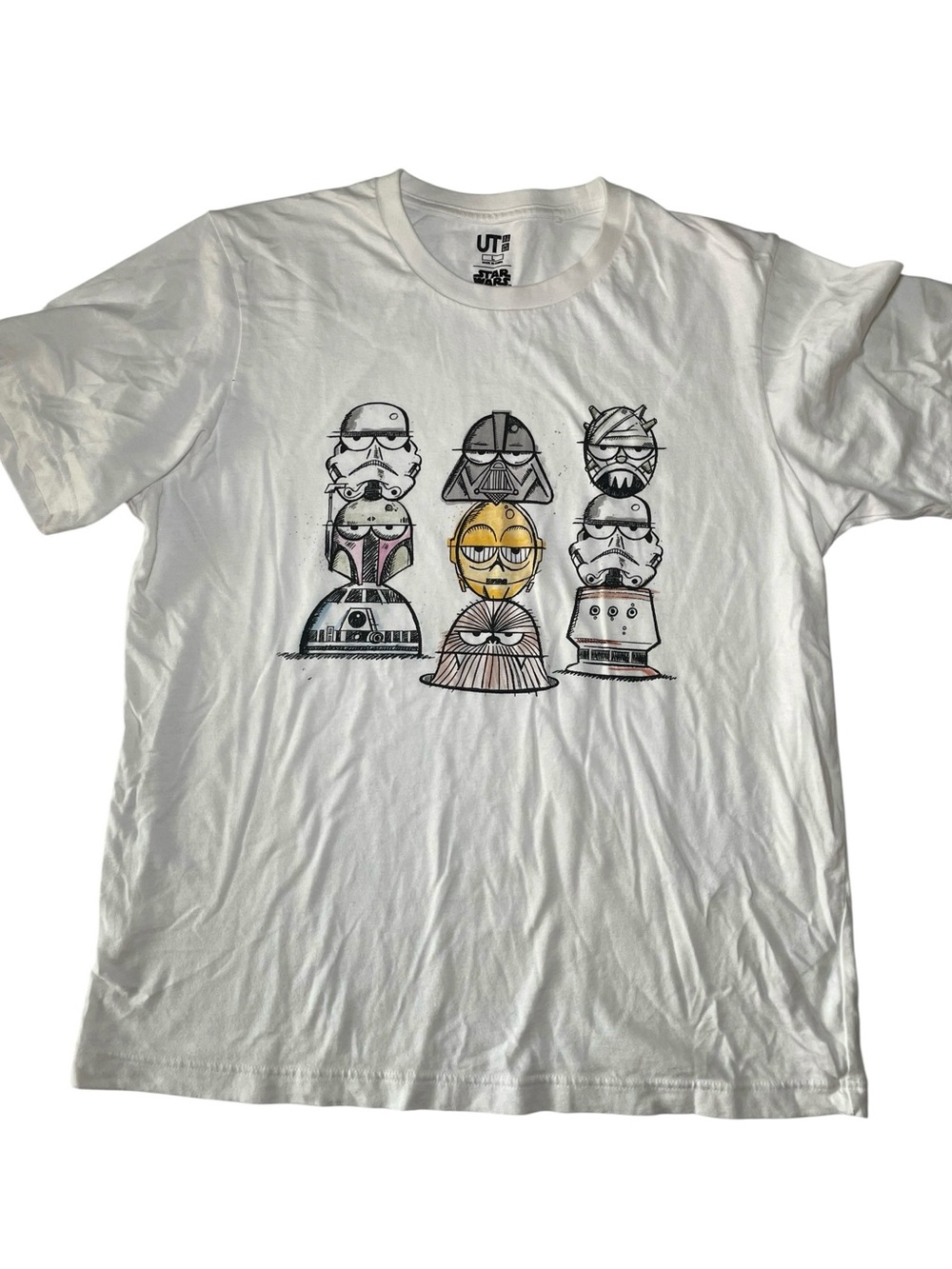 Star Wars x Kevin Lyons x UNIQLO UT Graphic Tee – Size Large – Rare Collab